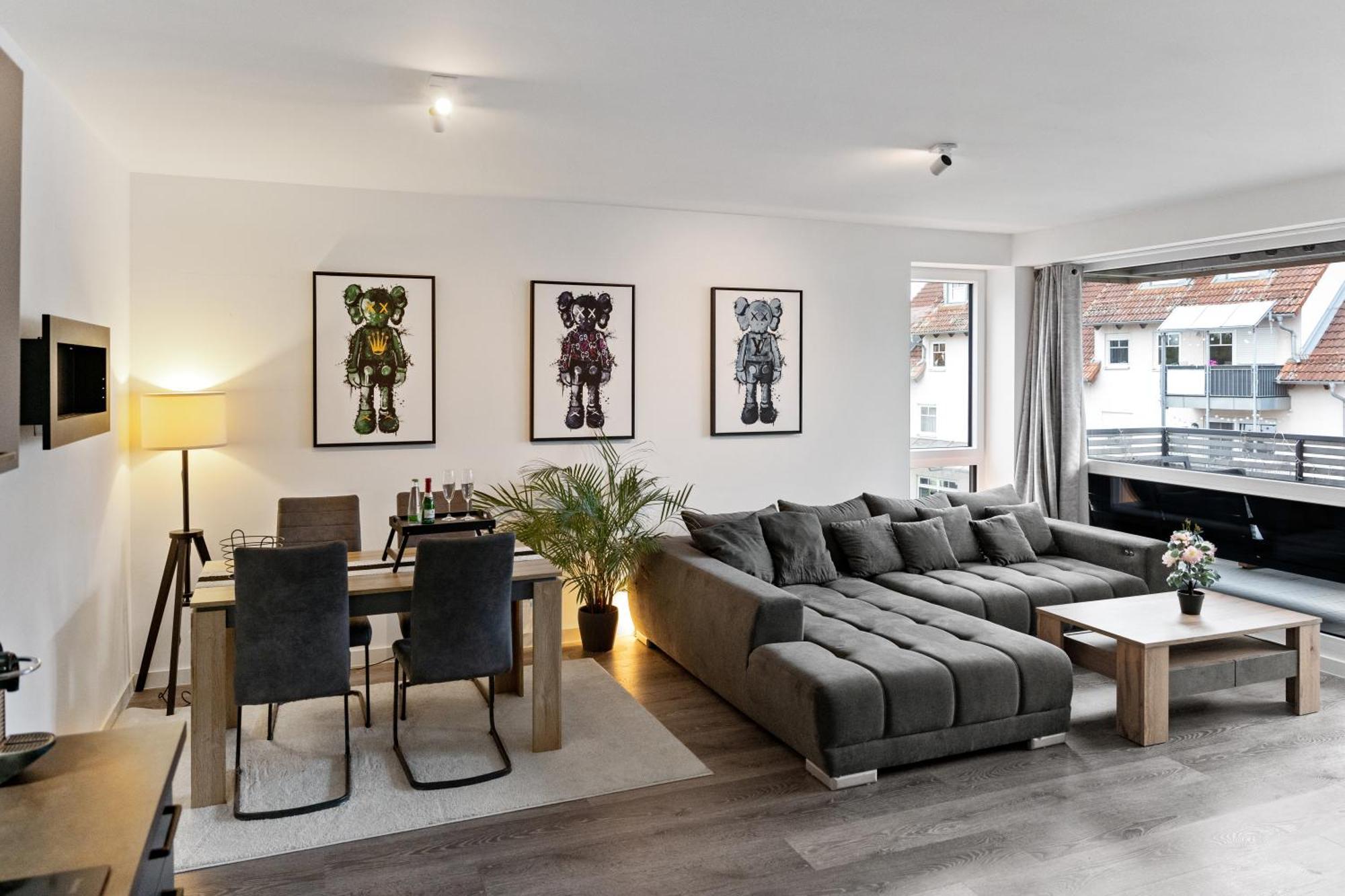 Modern Style Business Suite - Office - Kitchen - Balcony Herzogenaurach Exteriér fotografie