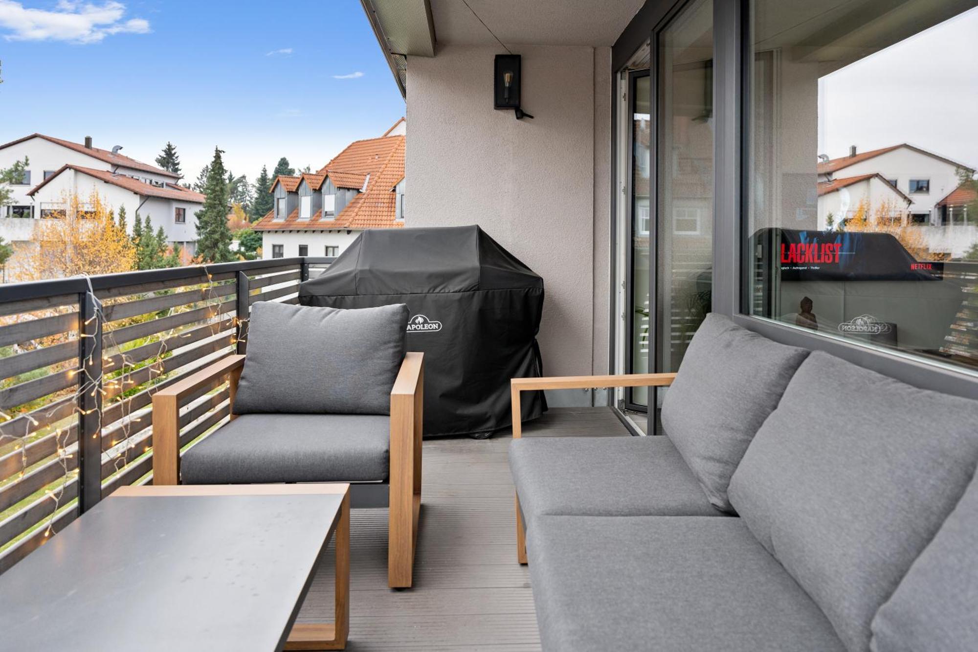 Modern Style Business Suite - Office - Kitchen - Balcony Herzogenaurach Exteriér fotografie
